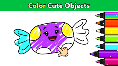 Unicorn Coloring Club Games Screenshot