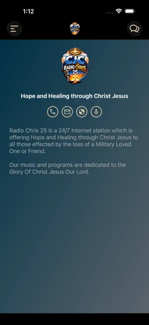 Radio Chris 25 Ministry screenshot 3