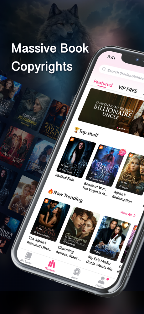 My Fiction: Stories & Novels screenshot 1