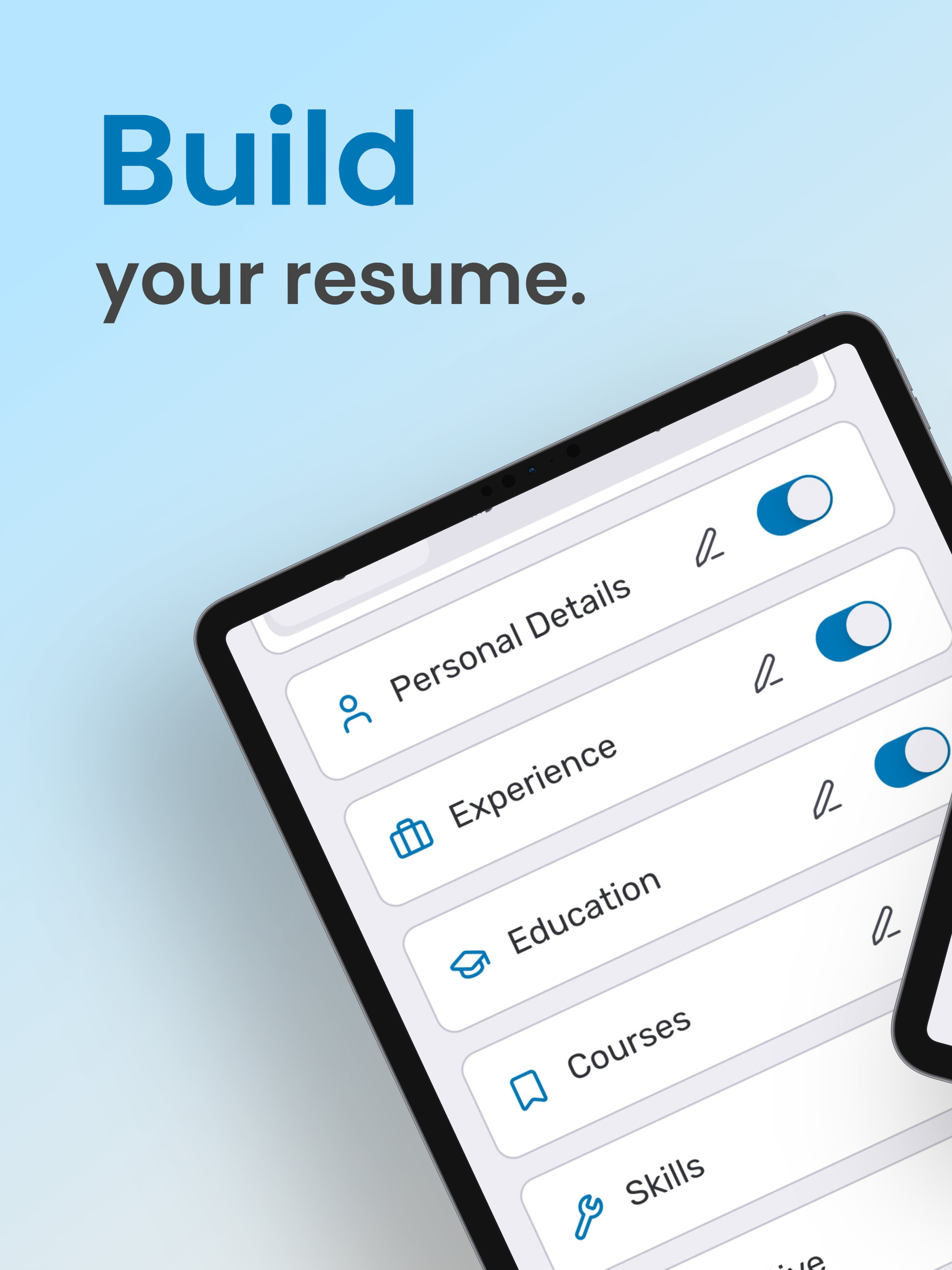 CV Pen: Resume Builder & PDF