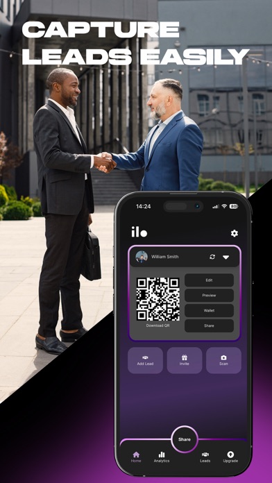 ilo - Digital Business Card Screenshot