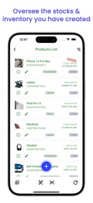 Electronics Inventory Scanner screenshot