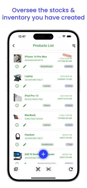 Electronics Inventory Scanner screenshot 2