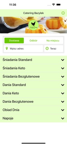 Catering Bazylek screenshot