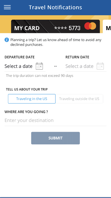 PEFCU CARD APP Screenshot