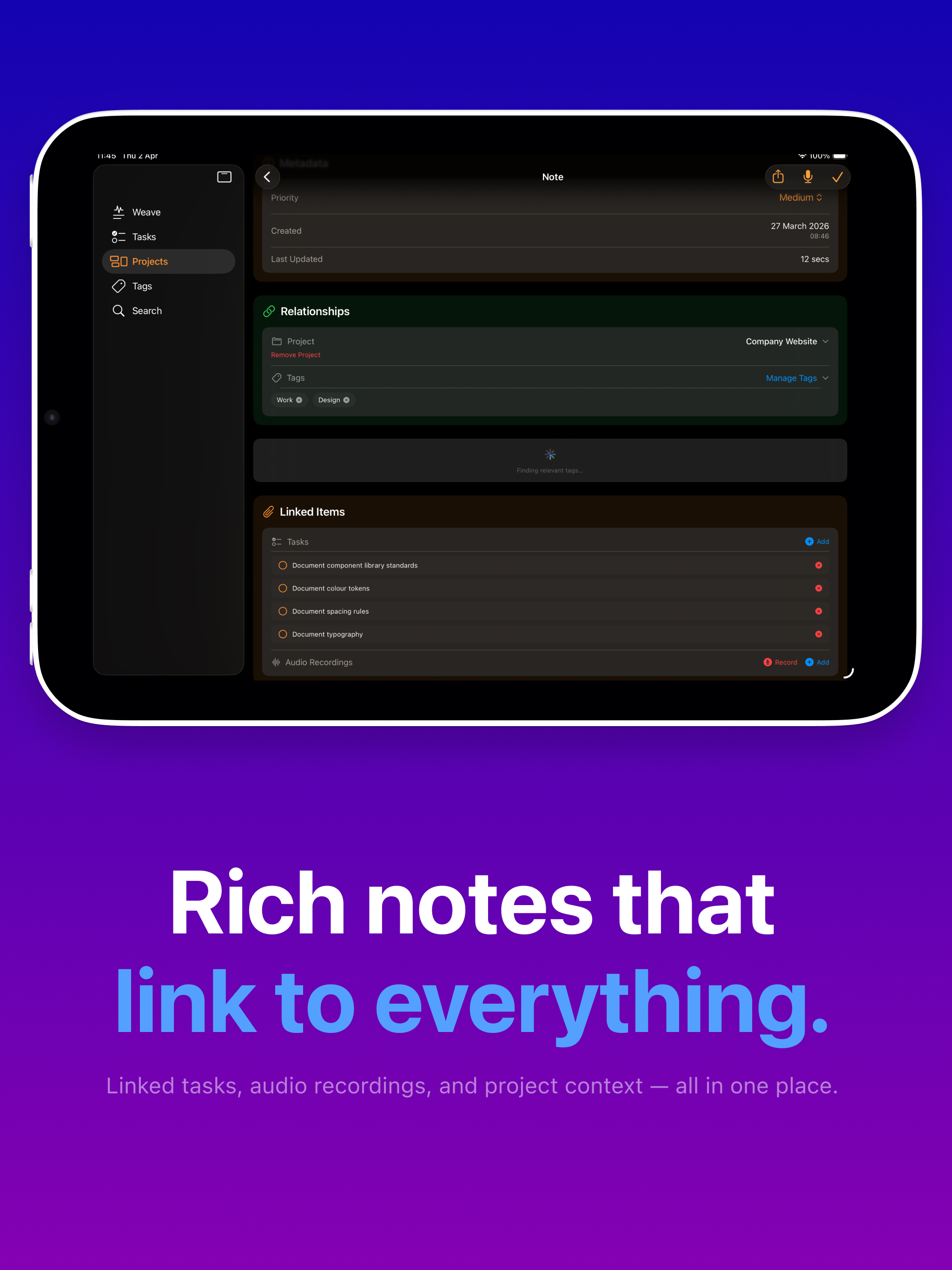 ThinkWeave — Notes & Tasks screenshot 8