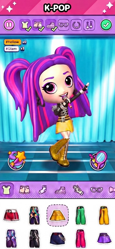 Go! Dolliz: Vestir Boneca 3D screenshot 1