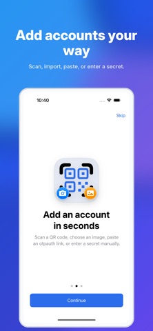 Authenticator: 2FA & Vault screenshot