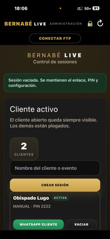 Bernabé Live screenshot 1