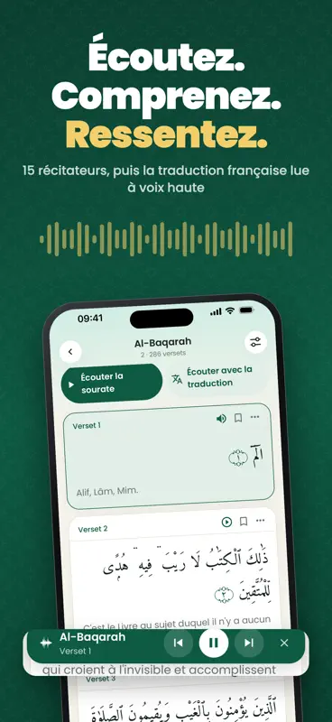 Nur Quran : Prière et Qibla screenshot 3 of 8