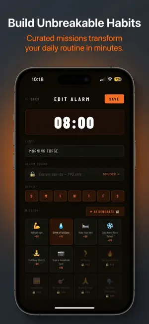 FORGE: Wake Up With a Mission screenshot 2