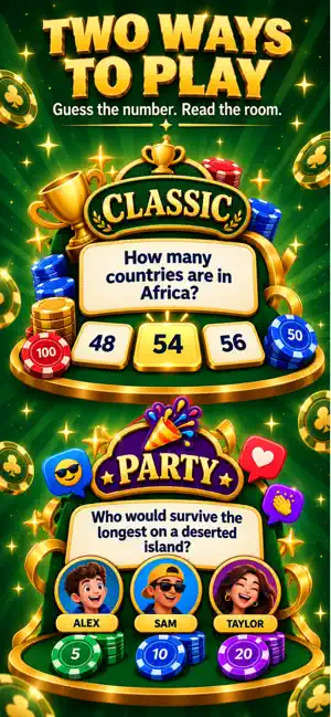 Bets & Guesses: Party Game screenshot 2