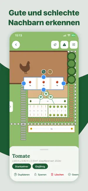 Belumo Gartenplaner Gemüsebeet screenshot 3