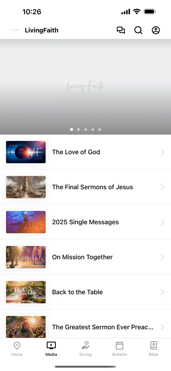 Screenshot #2 pour Living Faith Christian Church