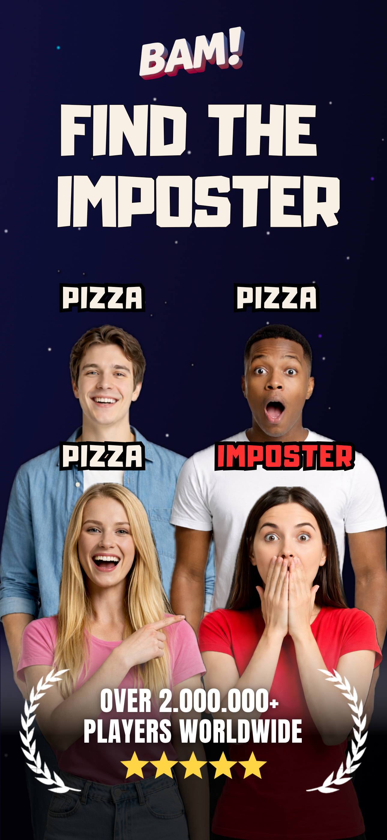 Imposter & Party Games - BAM!