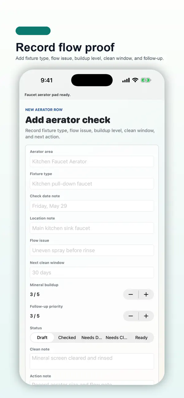 Screenshot #2 pour Faucet Aerator Clean Pad