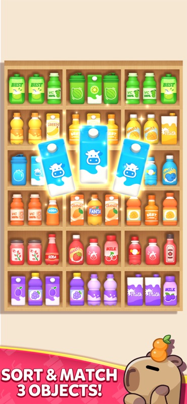 Sort Match™:3D Goods Puzzle screenshot 2