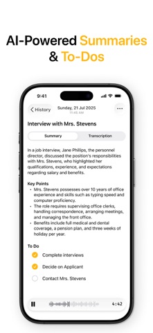 Transcribee - Speech to Text screenshot