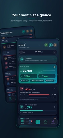 Masareef: Auto Expense Tracker Screenshot 2 of 10