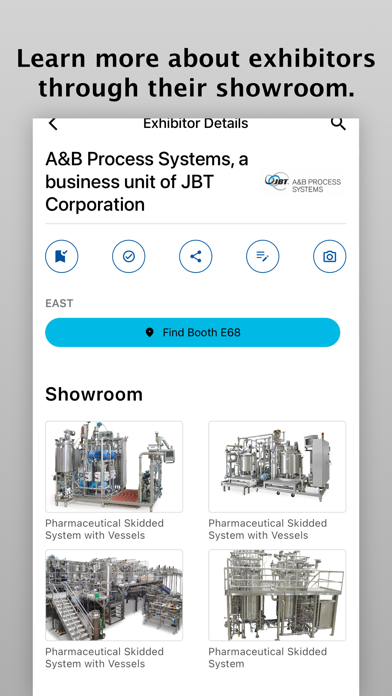 ISPE Boston Product Show Screenshot