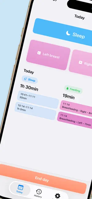 Baby Tracker: Simple Care screenshot 1
