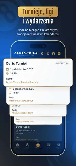 Zlota Bila - centrum bilardowe screenshot 3