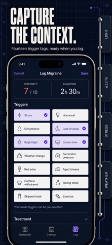 My Migraine & Headache Tracker Screenshot 3 of 10