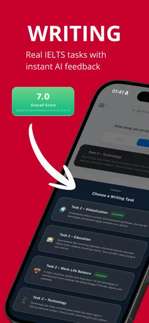IELTS Lab: AI Test Prep screenshot 2