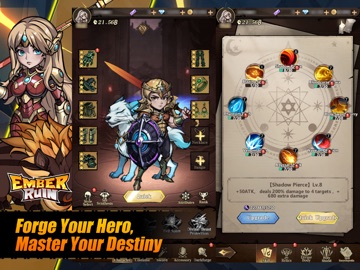 Ember Ruin: AFK iPad screenshot