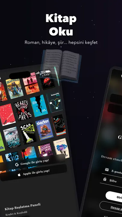 Kittap: Kitap Oku & Hikaye Yaz iPhone Ekran Görüntüsü 1