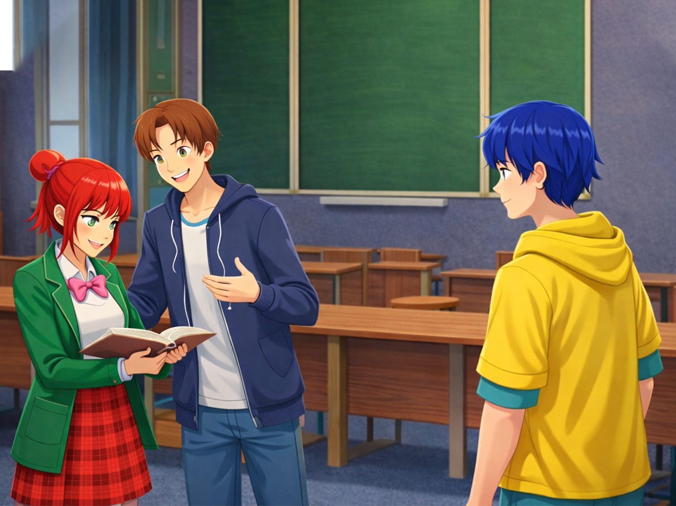 Anime Girl Sakura High School
