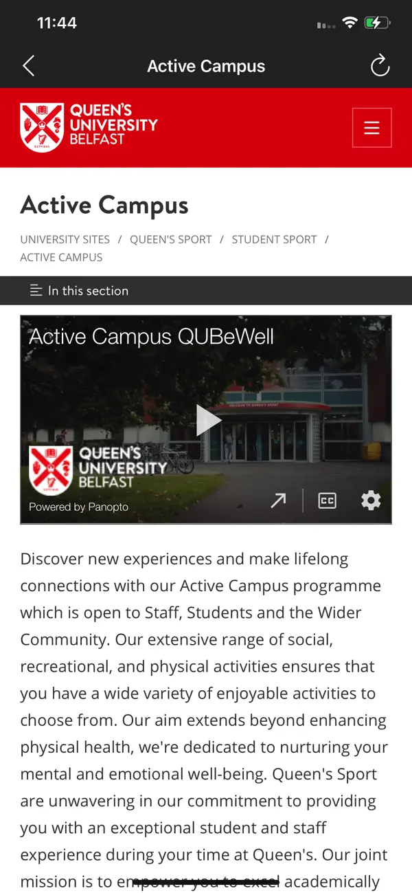 Screenshot #3 pour Queen's Sport