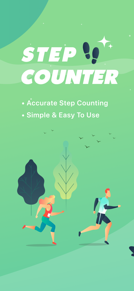 Pedometer - Step Counter App screenshot 1
