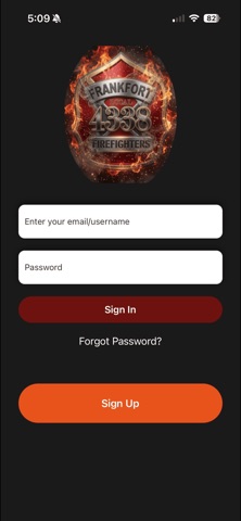 Frankfort Firefighters 4338 iPhone screenshot