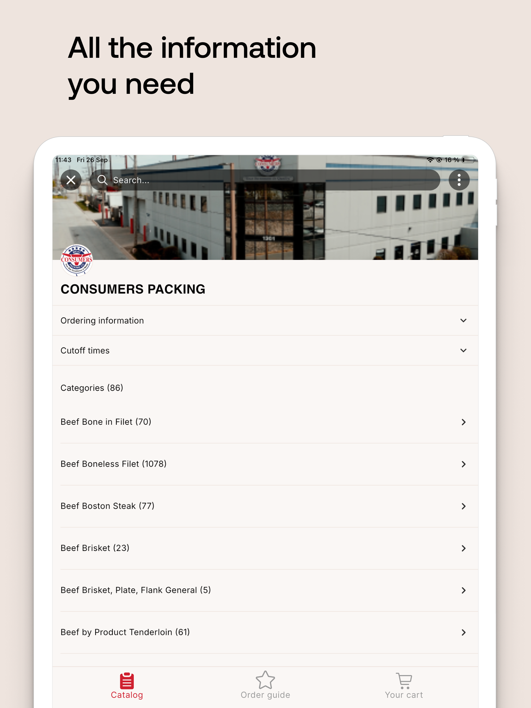 Consumers Meat Packing Co. screenshot 6
