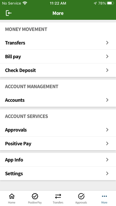 FrontierBank Business Screenshot