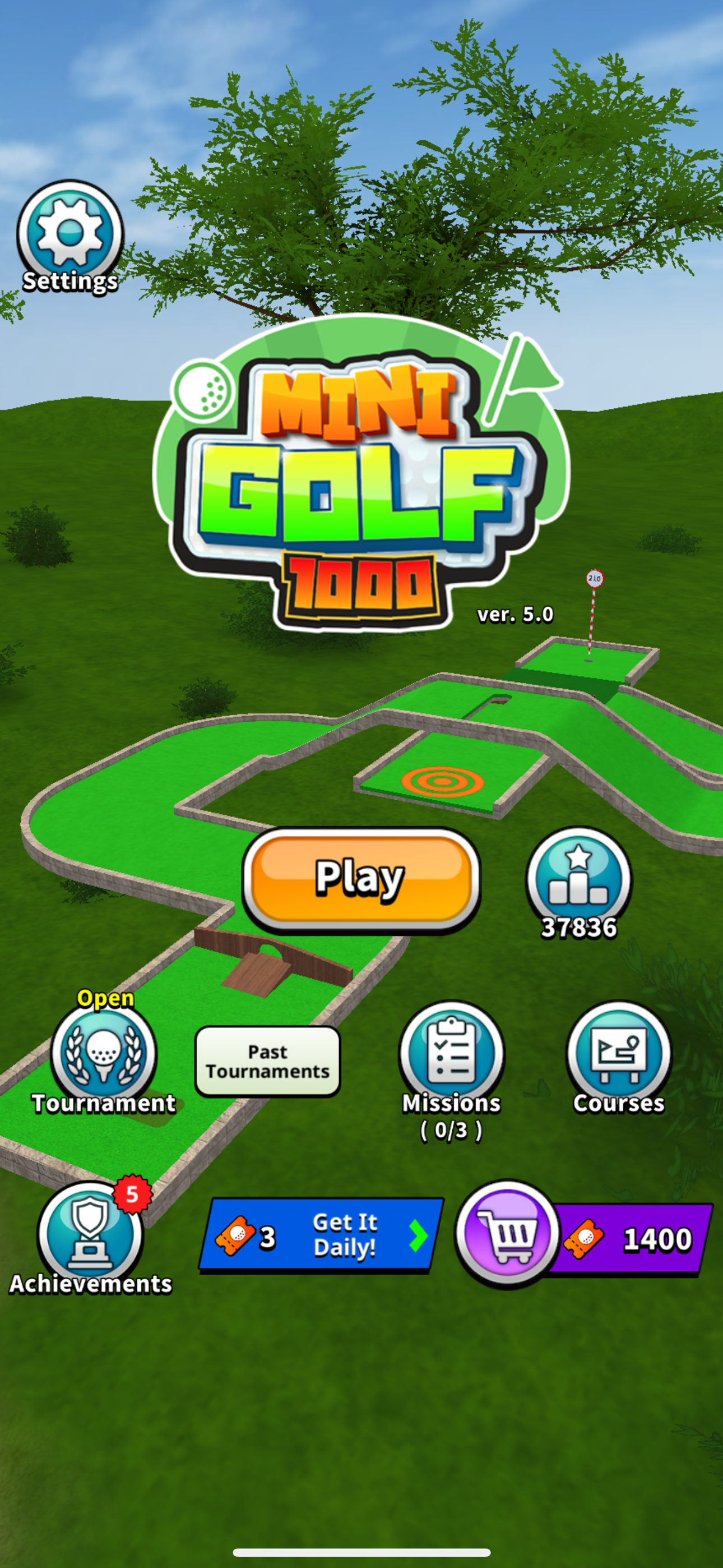 Mini Golf 1000: Putt Putt Star screenshot 10