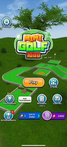 Mini Golf 1000: Putt Putt Star iPhone screenshot