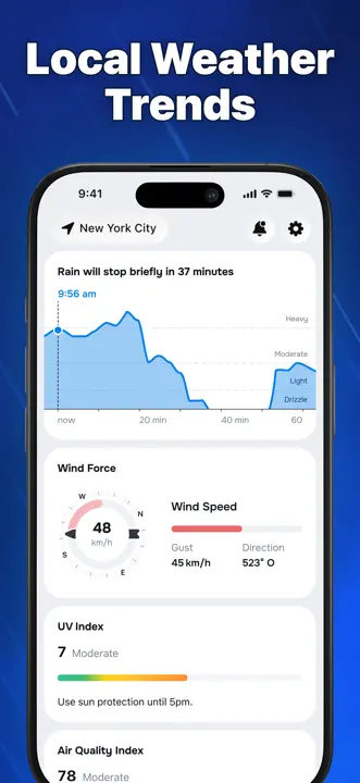 Weather Radar - Ora Channel : capture d’écran 5 sur 7