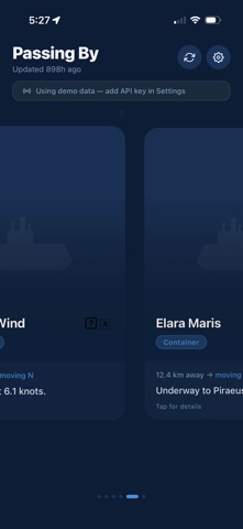 Passing By in Real Time screenshot