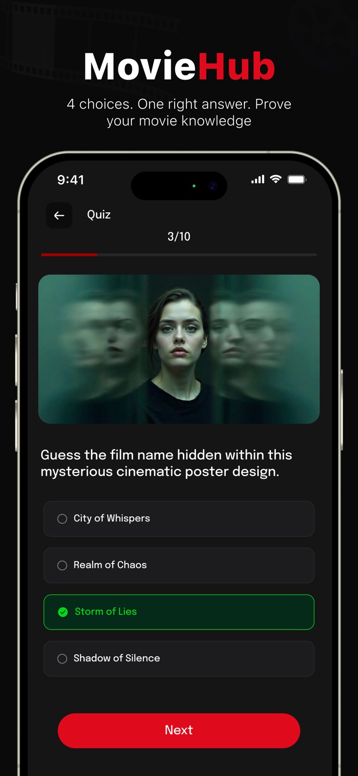 Movie Hub Swipe and Like iphone screenshot 4
