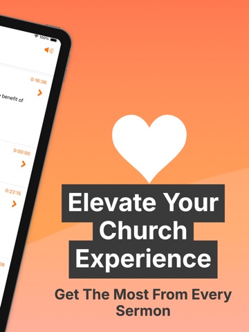 Sermon Notes - Listen @ Church iPad screenshot