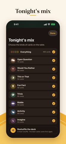 Sobremesa: Dinner Questions Screenshot 5 of 6