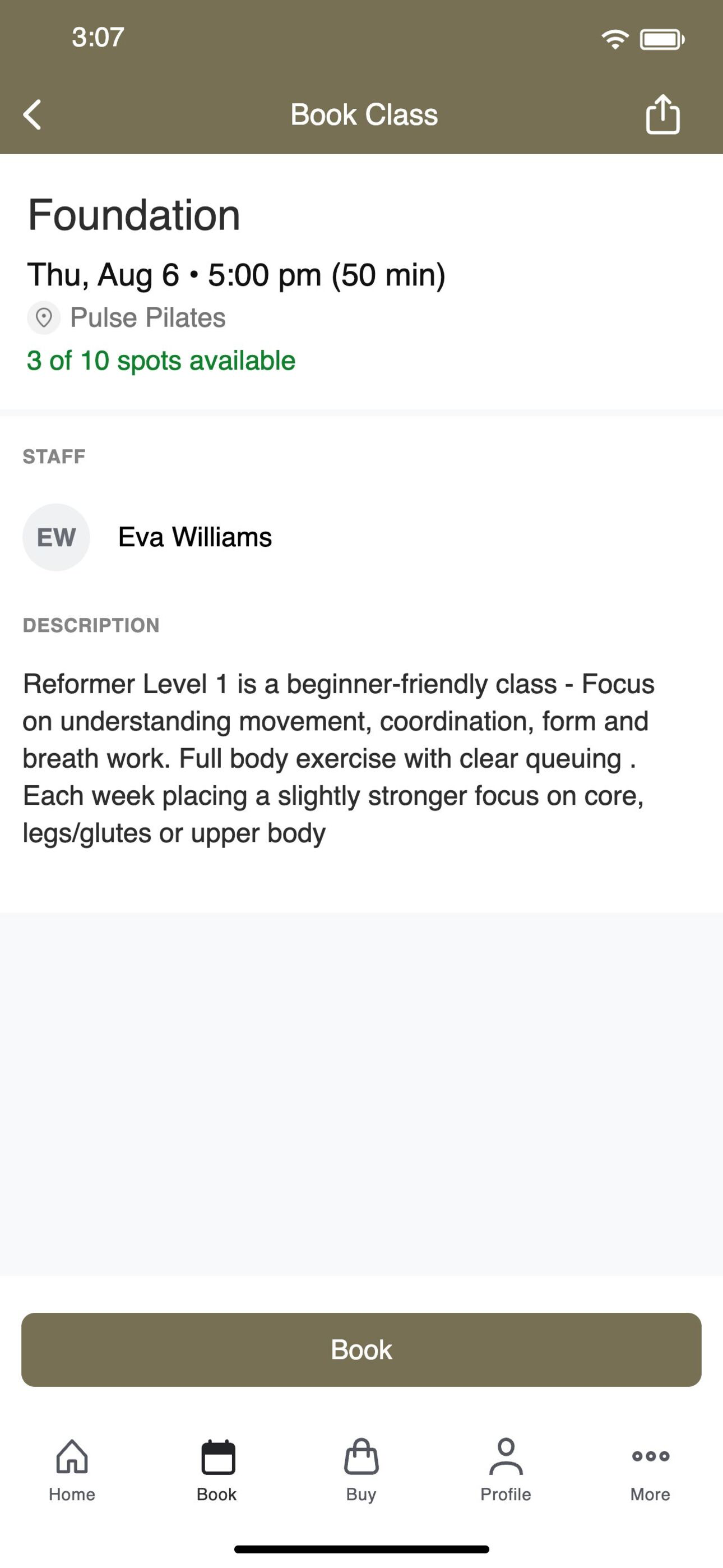Pulse Reformer Pilates screenshot 3