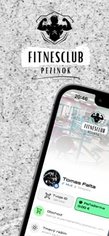 Fitnes Club - Pezinok iPhone screenshot