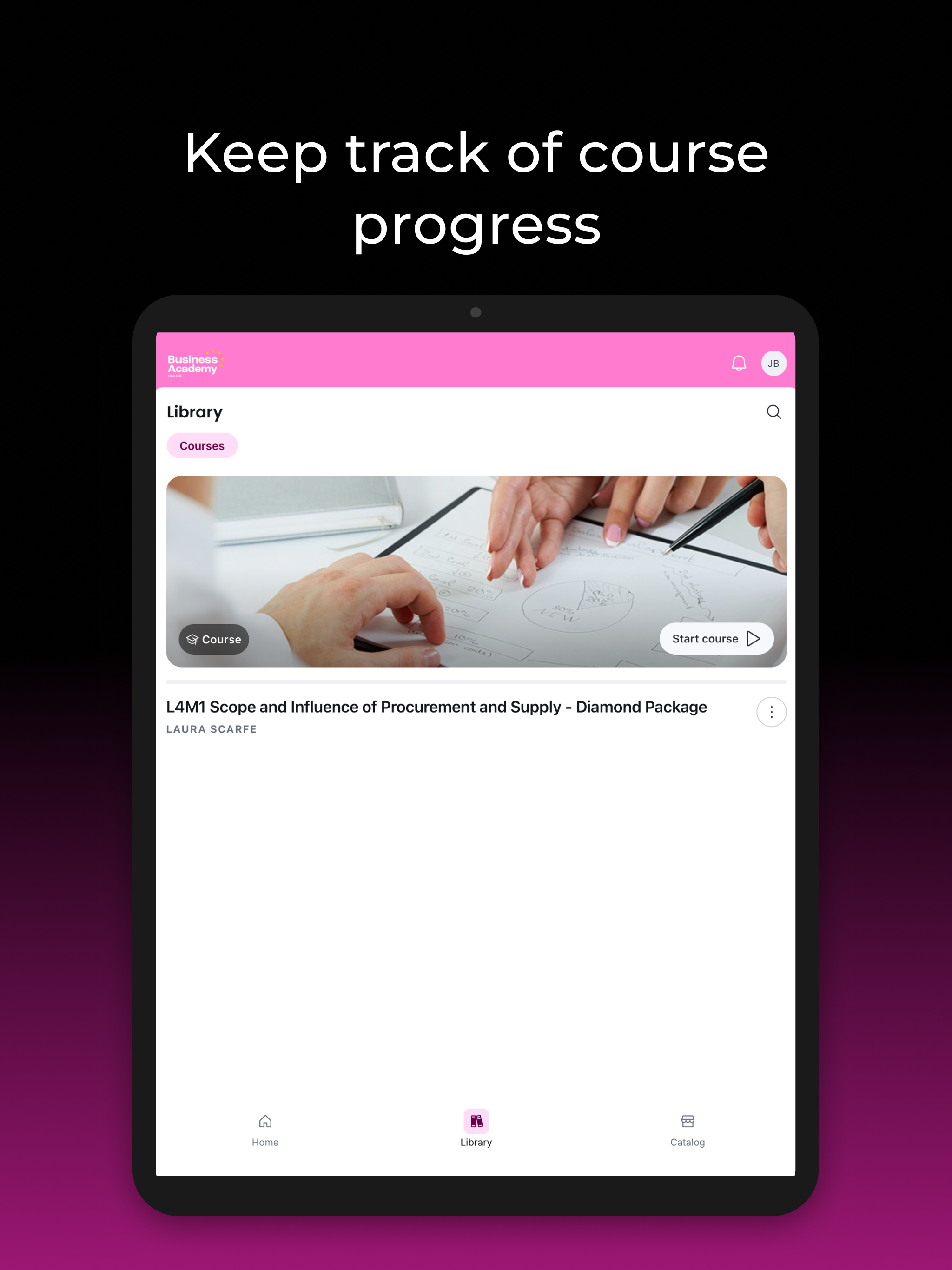 Business Academy Online (BAO) screenshot 6