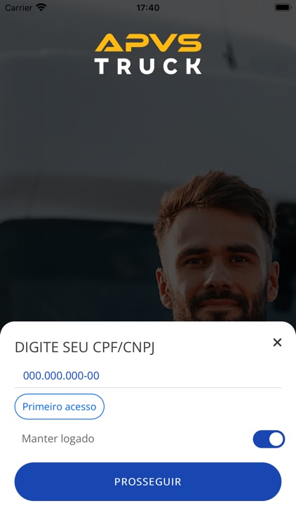 APVS Truck - Área do Associado