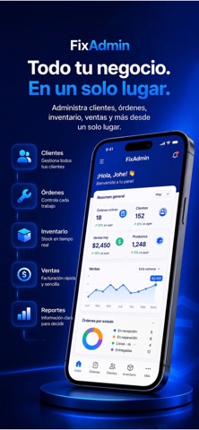 FixAdmin iPhone screenshot