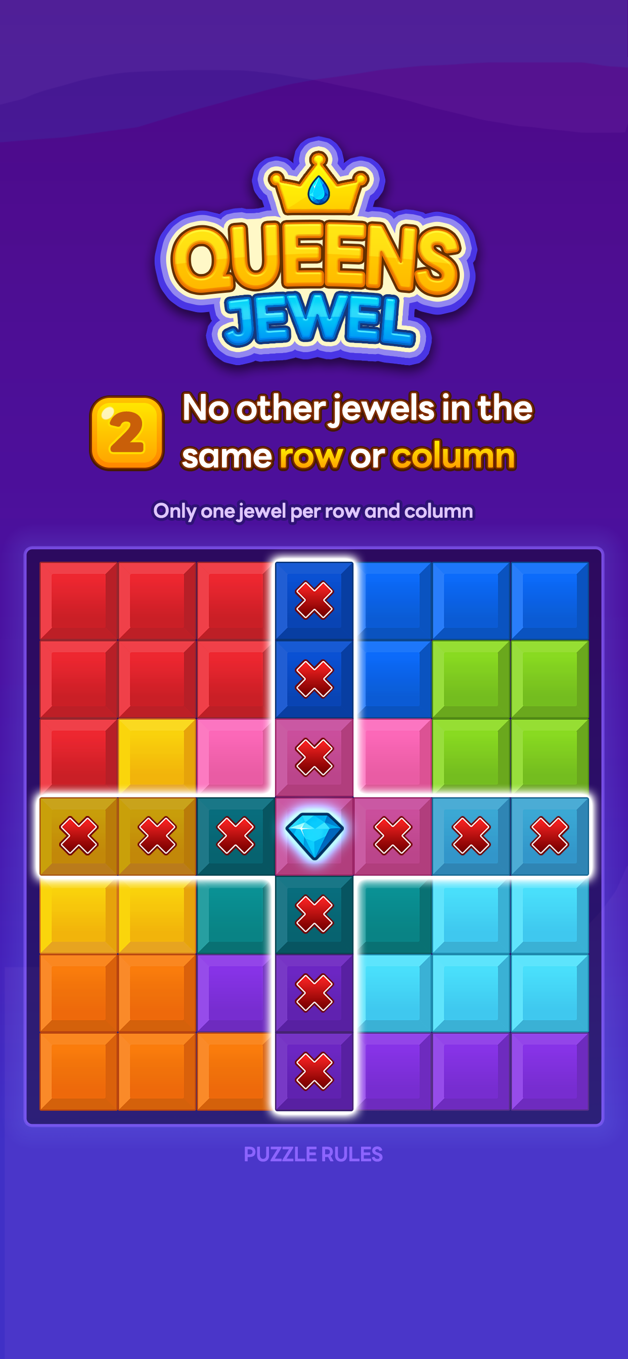 Queens Jewel – Logic Puzzle
