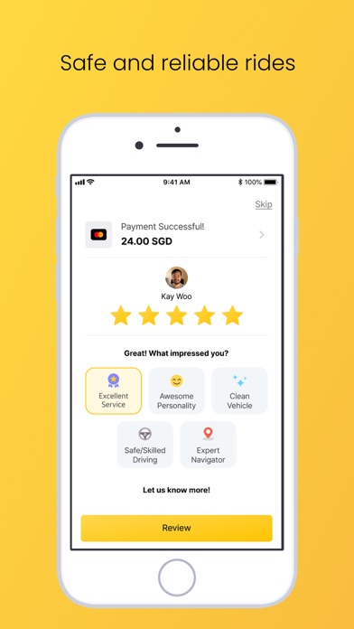 TADA – Ride Hailing screenshot